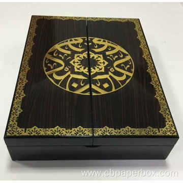 Hot Sale Custom Wood Ramadan Gift Packing Boxes